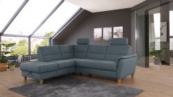 Home affaire Ecksofa »Palmera«, Federkern, wahlweise mit Bettfunktion und mit/ohne Stauraum