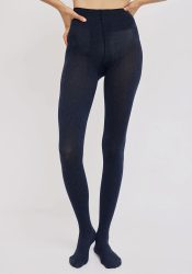 LASCANA Strickstrumpfhose Packung, 2 Stk. tlg. gerippt, mit weichem Modal