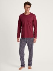 Calida - Pyjama, für Herren, Rot, Größe S