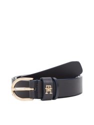 Tommy Hilfiger - Ledergürtel, für Damen, Blau, Größe 75