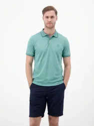 LERROS Poloshirt mit Logo Stickereicla