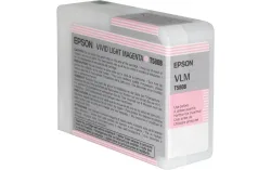 EPSON Tintenpatrone vivid li.magenta T580B00 Stylus Pro 3880 80ml