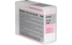 EPSON Tintenpatrone vivid li.magenta T580B00 Stylus Pro 3880 80ml