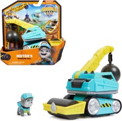 Rubble & Crew - Abrissbirnen-Baufahrzeug mit Motor-Figur (Basis Fahrzeug)