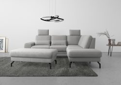 sit&more Ecksofa »Cinturo«, inklusive Sitztiefenverstellung und Federkern
