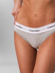 Calvin Klein - String, für Damen, Grau, Größe S