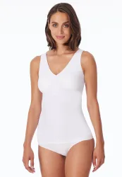 Schiesser - Invisible Soft Tanktop, für Damen, Weiss, Größe 44