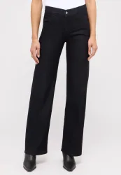 Angels - Liz Jeans Wide Leg Yoga Denim, für Damen, Nachtblau, Größe W32/L32