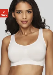 petite fleur by Lascana Bralette-BH Packung, SEAMLESS ohne Bügel ? auch ideal für grosse Grössen, bequemer BH