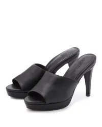 LASCANA Belle Affaire High-Heel-Pantolette Mule, Sandale, offener Schuh mit leichtem Plateau