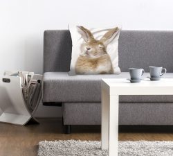 queence Dekokissen »Ketut«, (1 St.), mit einem schlafenden Hasen
