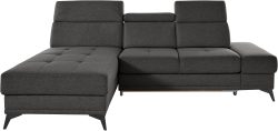 INOSIGN Ecksofa »Cardiz«, inkl.Kopfteilverstellung und Federkern wahlweise mit Bettfunktion + Bettkasten oder Vorziehsitz + Bettkasten