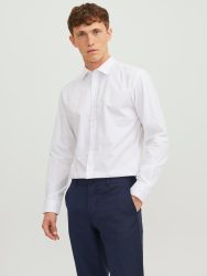 Jack & Jones - Hemd, langarm, für Herren, Weiss, Größe S