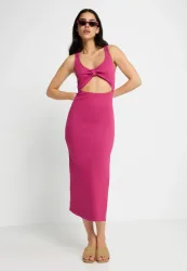 LSCN by LASCANA Midikleid aus weicher Rippware