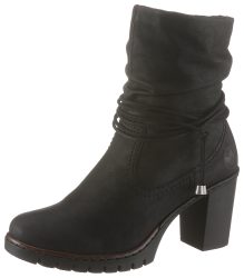 Rieker Winterstiefelette, Boots, Trichterabsatz, Warmfutter, mit gerafftem Schaft