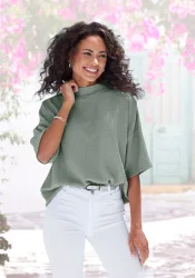 LASCANA Kurzarmshirt 
