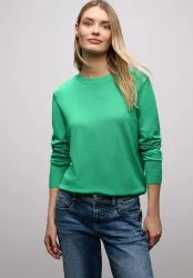 STREET ONE Strickpullover aus Viskosemix