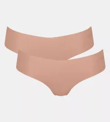 Sloggi - Duopack, Hipster, für Damen, Taupe, Größe XS