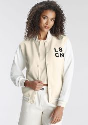 LASCANA Sweatjacke, im College Stil