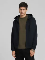 Replay - Sweatjacke  Bequem sitzend-Sweatshirt, BRUSHED FLEECE, für Herren, Blau, Größe M
