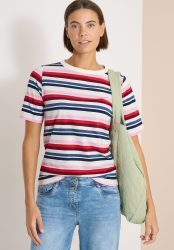 Cecil T-Shirt mit Streifen Muster