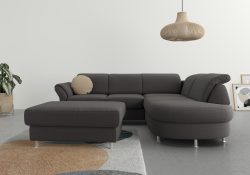 sit&more Ecksofa, wahlweise mit Bettfunktion, Bettkasten und Kopf- und Armteilverstellung