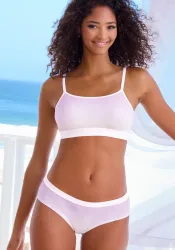 Vivance Bralette-BH ohne Bügel, mit zartem Farbverlauf, im sportiven Look
