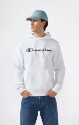 Champion - Sweatshirt  Bequem sitzend-Hooded Sweatshirt Heavy Soft, für Herren, Weiss, Größe XL