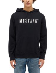 Mustang - Sweatshirt  Bequem sitzend-Style Bronson, für Herren, Schwarz, Größe L