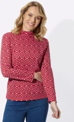 Classic Basics Stehkragenshirt 