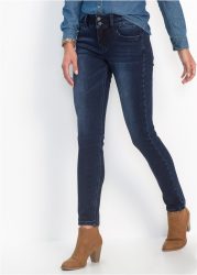 bonprix Push-up-Jeans Five-Pocket Style, leichte used Optik, hoher elastischer Anteil
