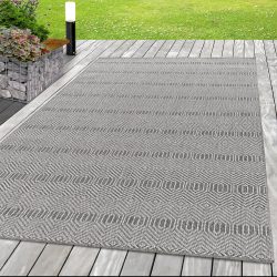 Ayyildiz Teppiche Teppich »ARUBA«, rechteckig, 6 mm Höhe, Pflegeleicht, Modern, In- und Outdoor geeignet