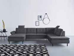 INOSIGN Wohnlandschaft »Birkholm«, incl. Armlehnverstellung, auch in Easy Clean Bezug - mit Wasser zu reinigen