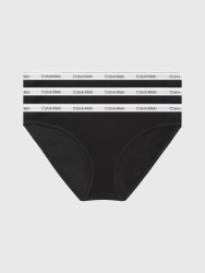 Calvin Klein - Multipack Slip, für Damen, Black, Größe XL