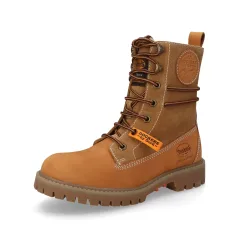 Dockers by Gerli Schnürstiefel Boots, Casual Boots mit modischen Schnürsenkeln