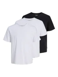 Jack & Jones - 3er-Set T-Shirts aus Bio-Baumwolle, für Herren, Schwarz, Größe XS