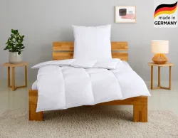 GOODproduct Daunenbettdecke + Kopfkissen 