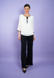 Seidel Moden Chiffonbluse 
