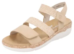 Remonte, Remonte Keilsandalette Riemchensandale, Bequemschuh, Sommerschuh mit Soft-Fussbett