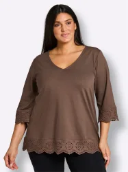 Sheego 3/4-Arm-Shirt 