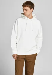 Jack & Jones - Hoodie, für Herren, Ecru, Größe M