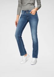 Pepe Jeans London - Jeans, Straight Leg Fit, für Damen, Blau Denim Dunkel, Größe W30/L32