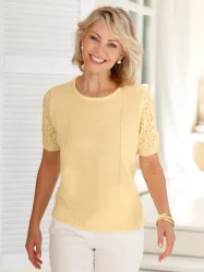Classic Basics Rundhalspullover 