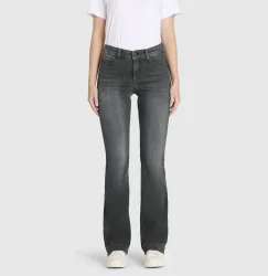 Mac - Dream Jeans Bootcut Mega Flex, für Damen, Grau, Größe W34/L30