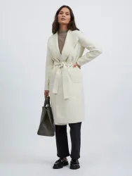 VILA - Trenchcoat, für Damen, Ecru, Größe XS