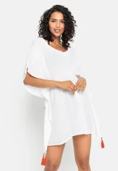 Lascana, Lascana - Tunika, für Damen, Weiss Größe 42