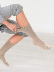 Camano - Diabetic Socken, für Damen, Beige, Größe 43-46