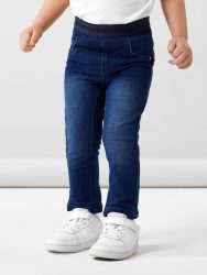 name it Leggings Nmfsalli Dark Blue Denim 2