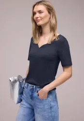 STREET ONE Kurzarmshirt 