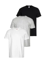 Fruit of the Loom T-Shirt Packung, 3 Stk. mit Rundhalsausschnitt